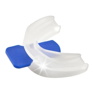Protector Bucal Doble Ortho Pauher Rugby Boxeo Moldeable Estuche Eva Incoloro Sin Sabor