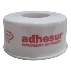 Cinta Adhesur Esparadrapo Impermeable 2,5cm X 4m Blanco Lisa