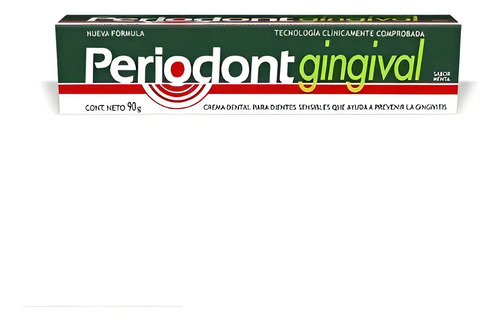Periodont® Gingival Crema Dental 90g (sabor Menta)